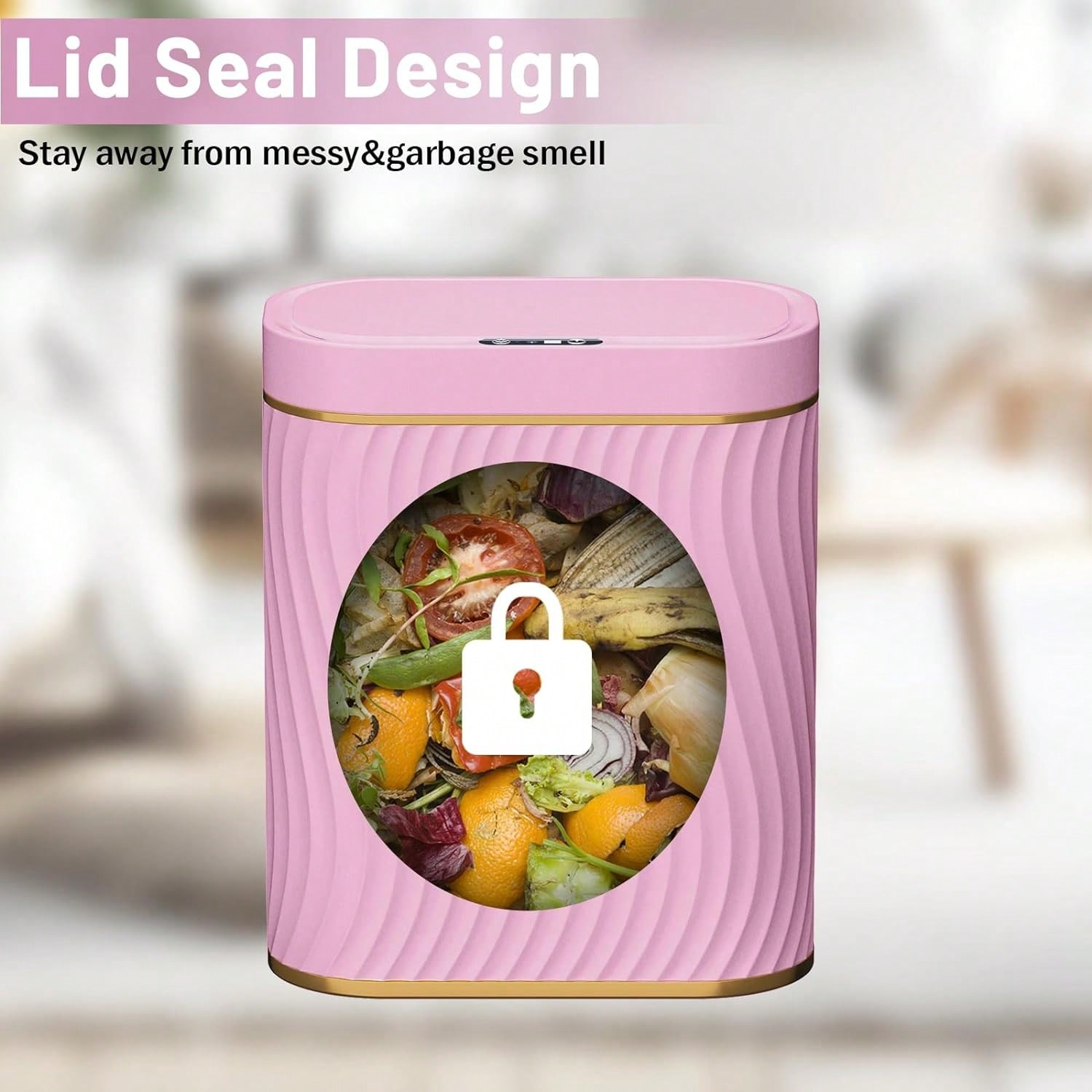Cubo de Basura Inteligente con - Commercial Kitchen Bin reseña y precio