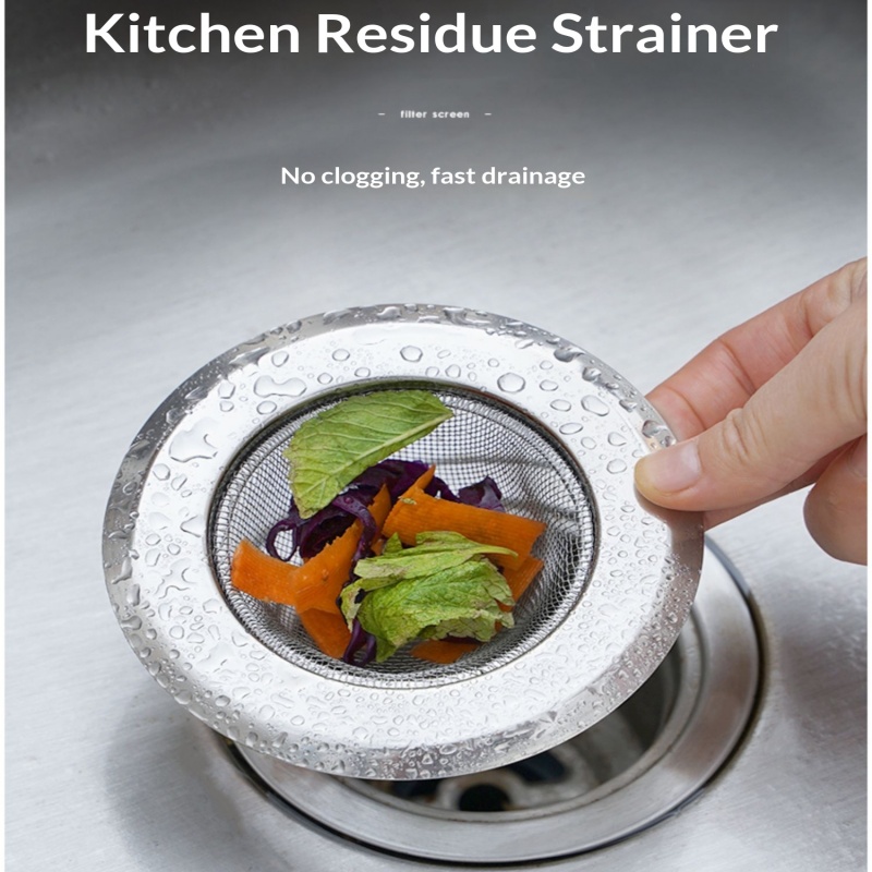 Colador de fregadero de acero  - Commercial Kitchen Bin reseña y precio