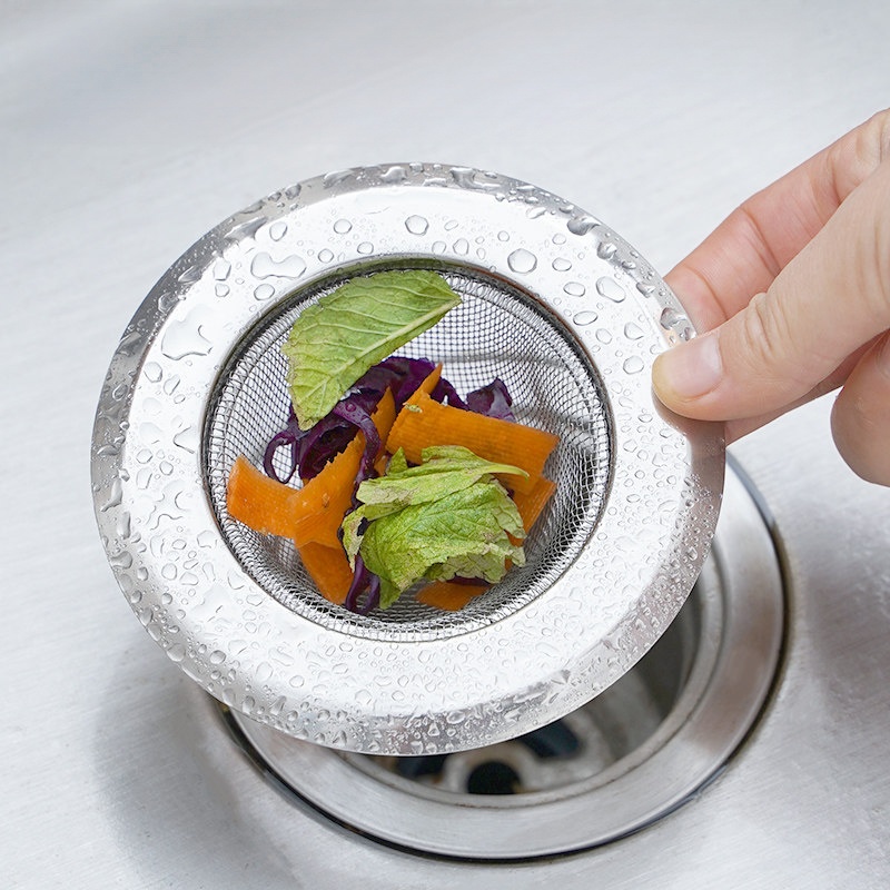 Colador de fregadero de acero  - Commercial Kitchen Bin reseña y precio