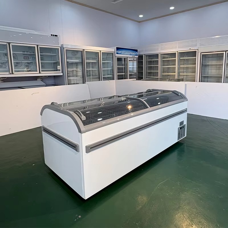 Congelador con tapa de cristal - Commercial Chest Freezer reseña y precio