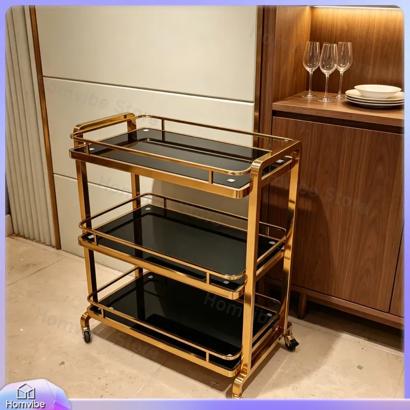Carrito móvil de acero inoxida - Commercial Kitchen And Bar reseña y precio