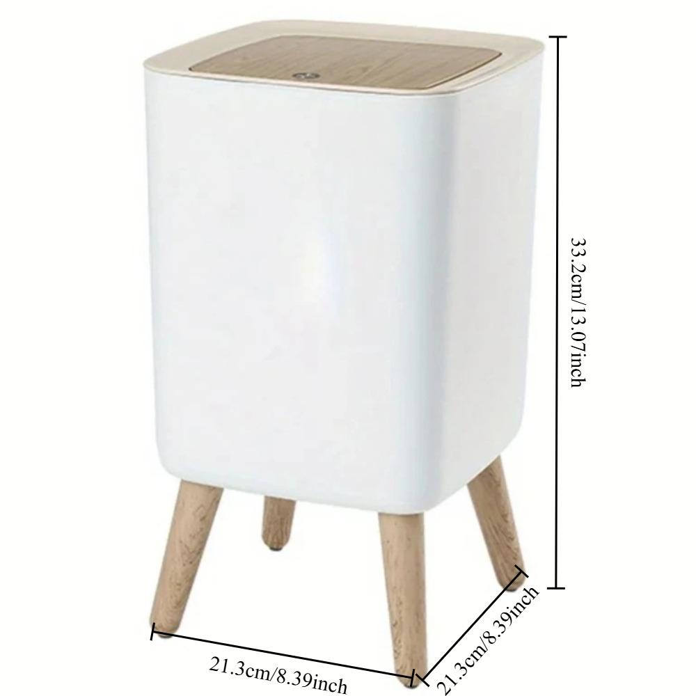 Cubo de Basura de Madera Blanc - Commercial Kitchen Bin reseña y precio