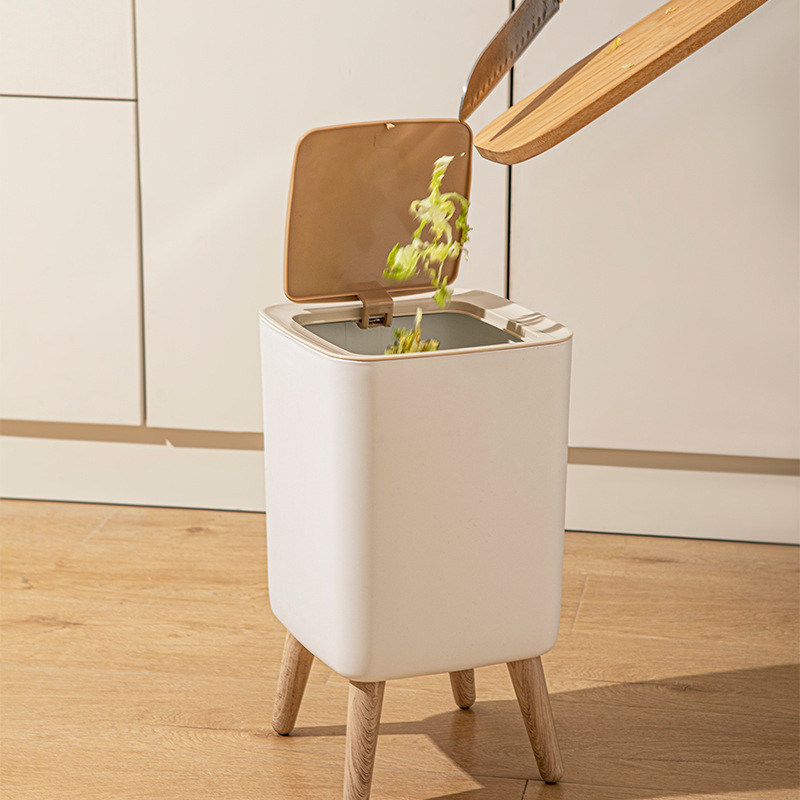 Cubo de Basura de Madera Blanc - Commercial Kitchen Bin reseña y precio