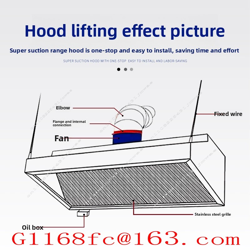 Campana Extractora de Acero In - Commercial Kitchen Hoods reseña y precio