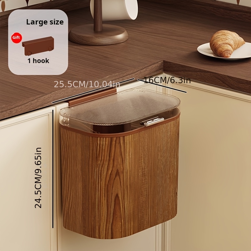 Cubo de basura de cocina colga - Commercial Kitchen Bin reseña y precio